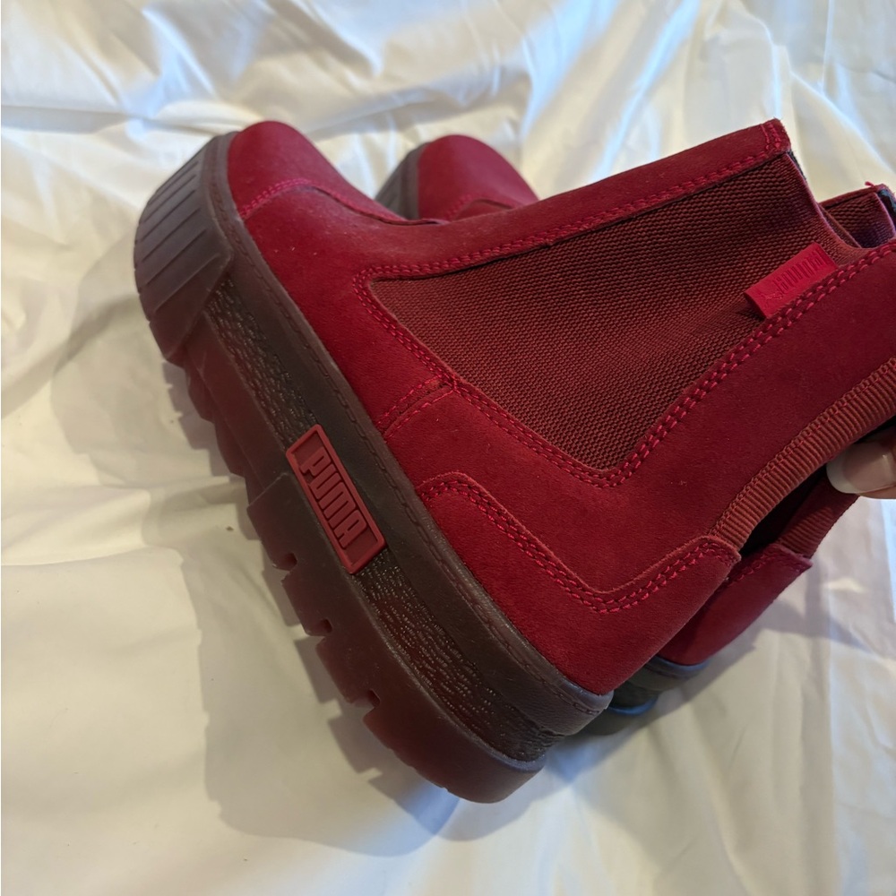 PUMA Mayze Chelsea boots women size 10 never worn!